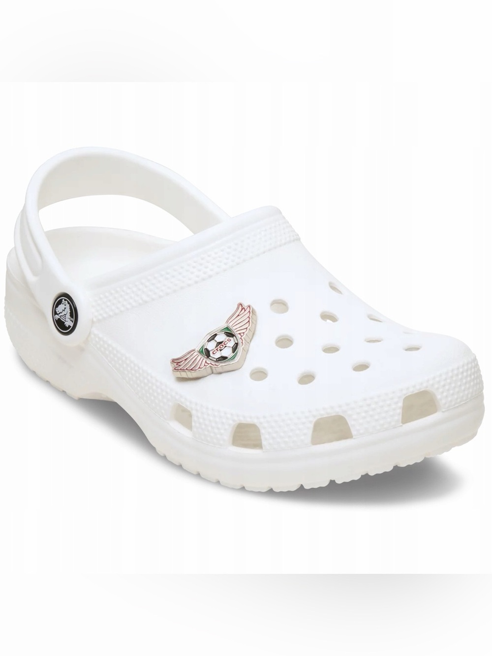 Crocs Jibbitz Soccer Ball Wings Shoe Charm ONLY